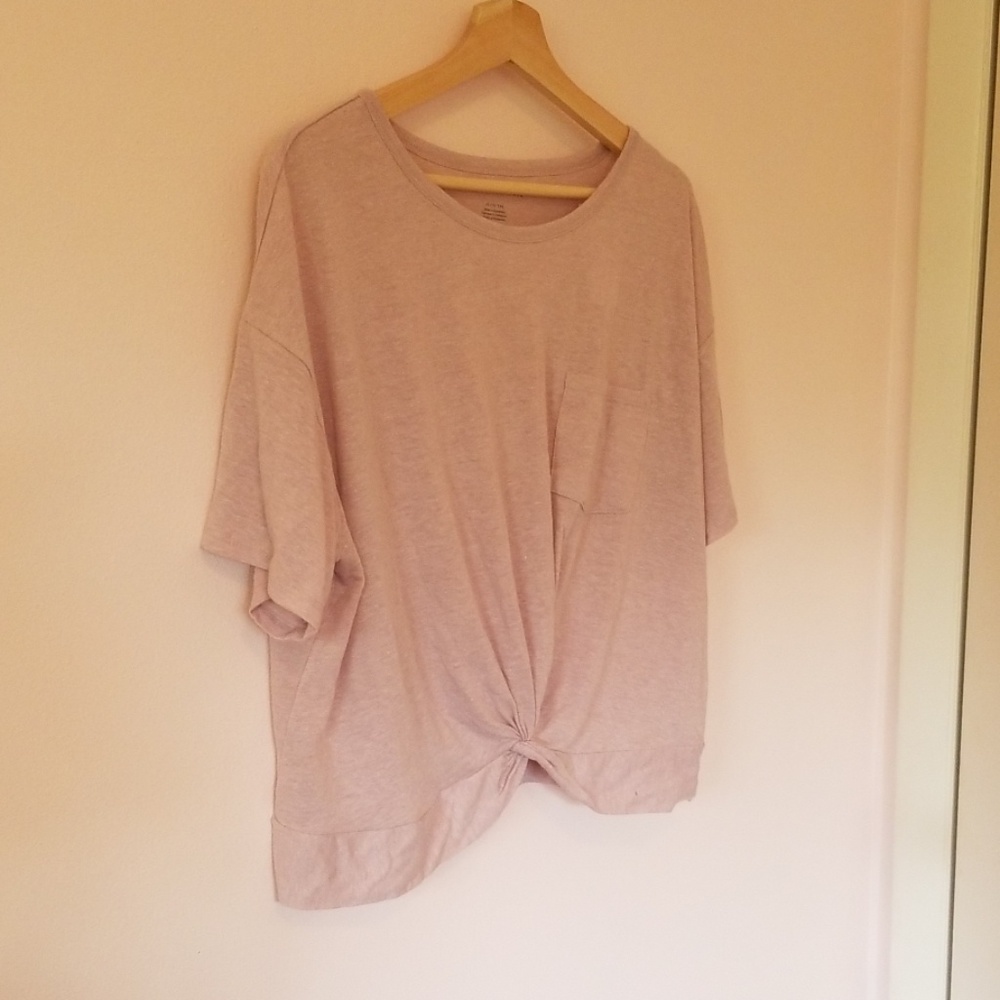 American Eagle Knot-Front Crop Top